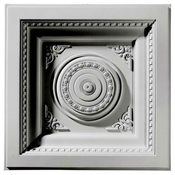 Dwellingdesigns 24 in. W x 24 in. H x 2.88 in. P Architectural Accents - Royal Ceiling Tile DW284221